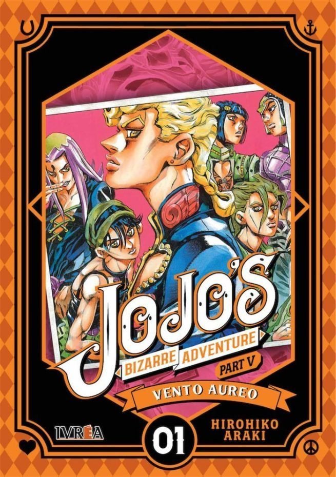 tomo JOJOS BIZARRE ADVENTURE PARTE V VENTO AUREO 01